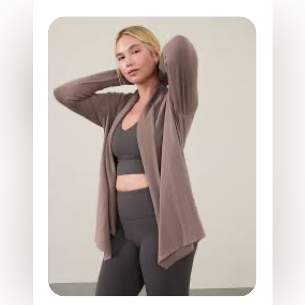 Athleta Women's Pranayama Restore Wrap Cardigan Sz S